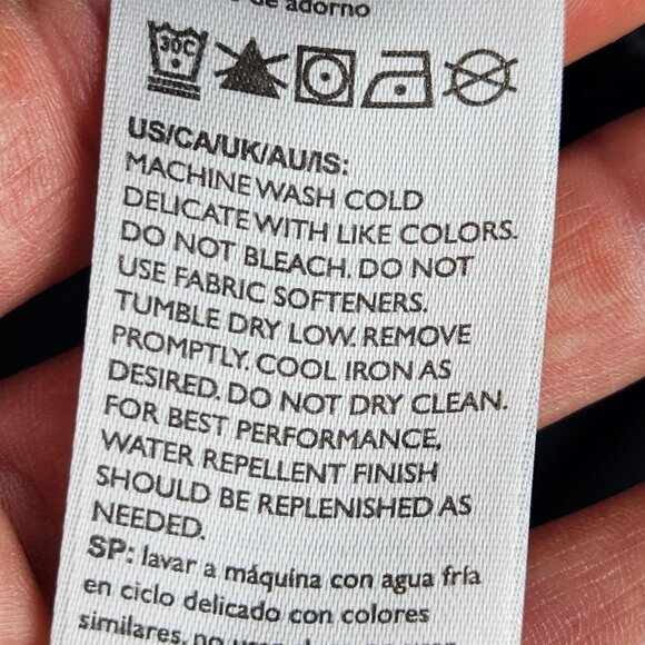 Eddie Bauer Pants Womens 14 Black Fleece Lined Hi Rise Cargo Jogger Sweatpants - Picture 14 of 16